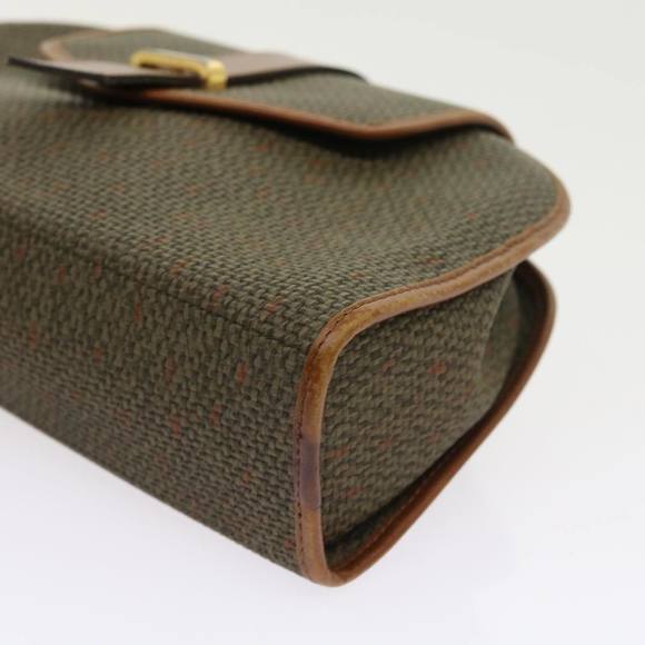 SAINT LAURENT Clutch Bag PVC Leather Brown Auth ar10315 - Picture 7 of 16